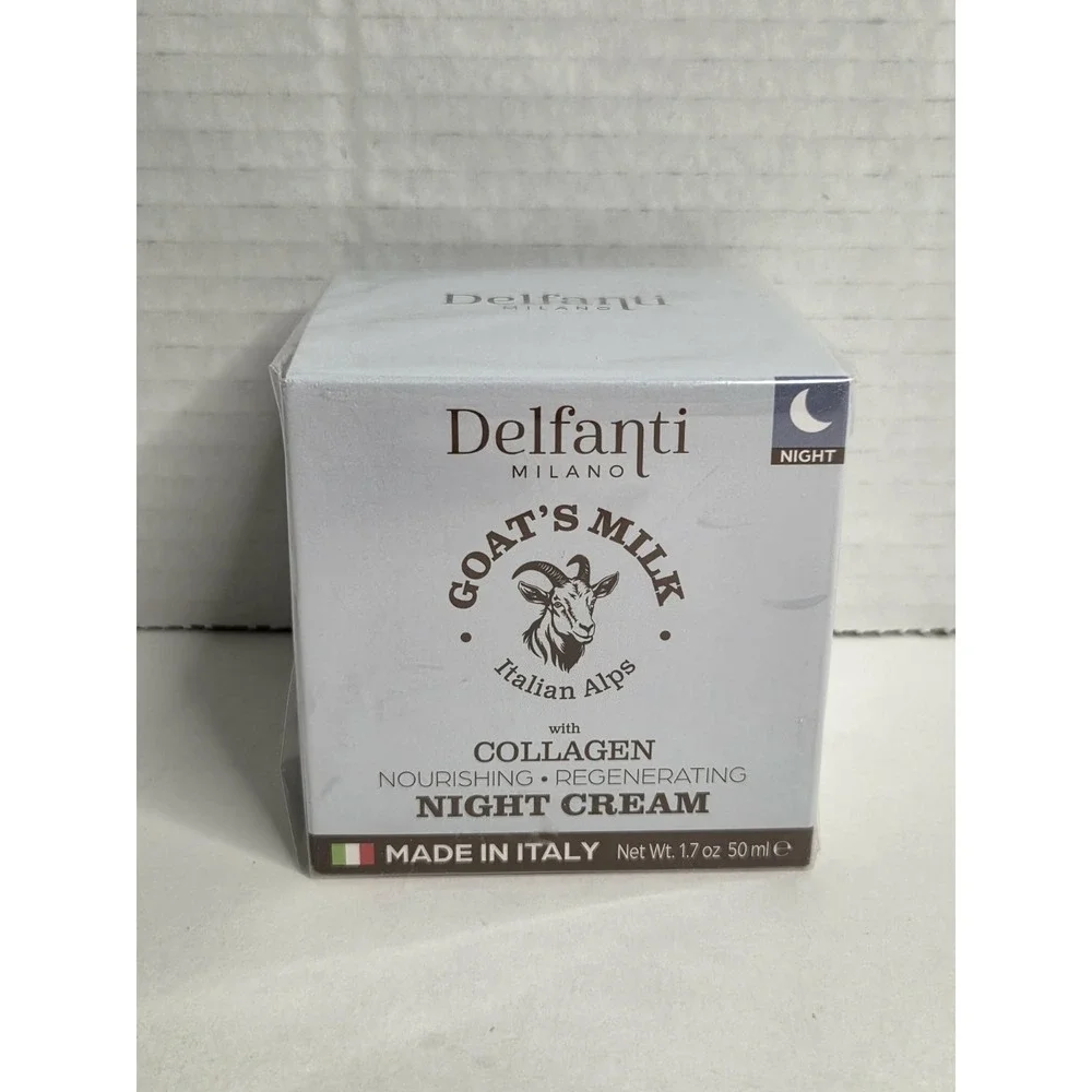 Delfanti Goat's Milk Collagen Night‎ Cream Nourishing - Regenerating
